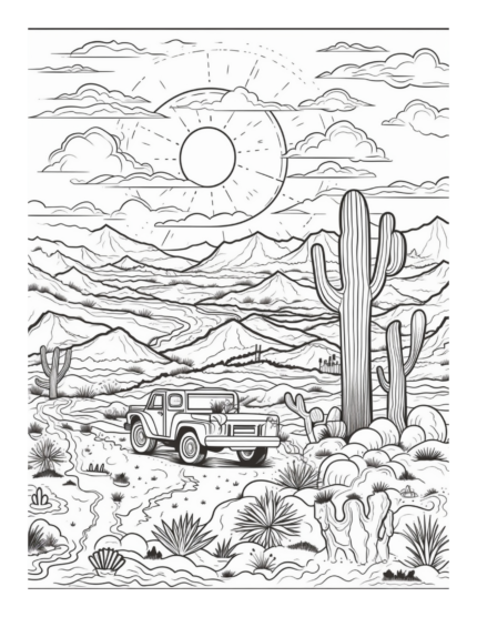Free Quiet Moments Coloring Page 53