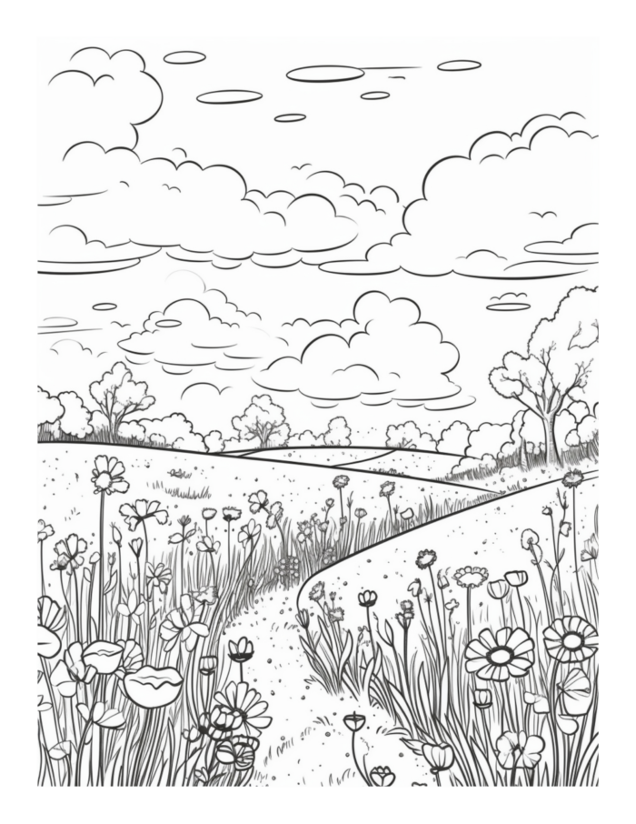 Free Quiet Moments Coloring Page 71