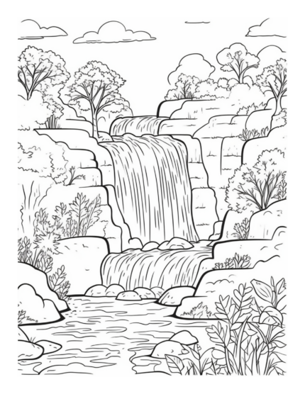 Free Quiet Moments Coloring Page 79