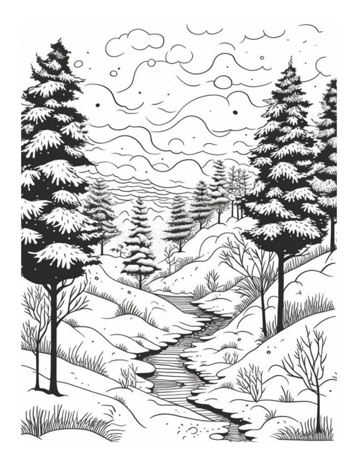 Free Quiet Moments Coloring Page 81