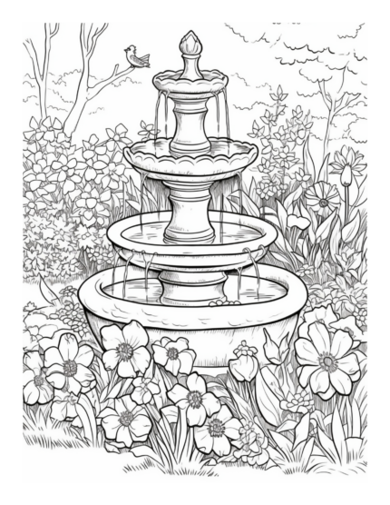 Free Quiet Moments Coloring Page 93