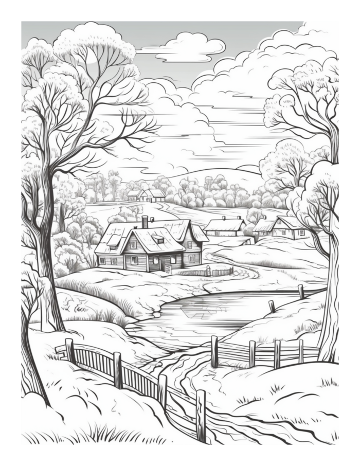 Free Quiet Moments Coloring Page 97
