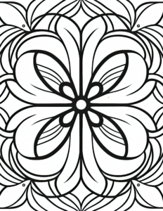 Free Simple Patterns Coloring Page 65
