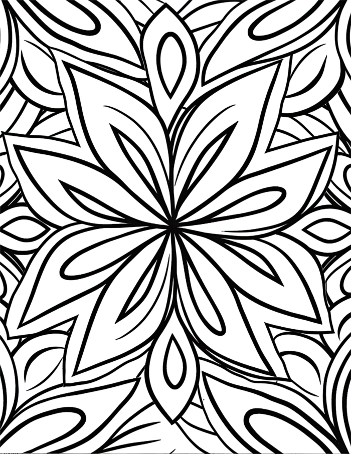 Free Simple Patterns Coloring Page 67