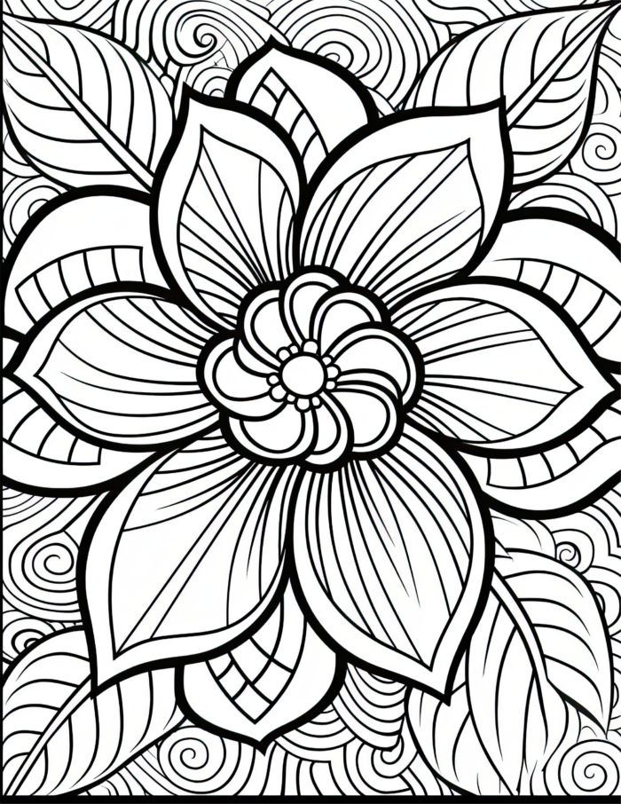 Free Simple Patterns Coloring Page 73