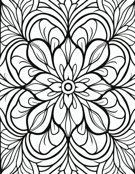 Free Simple Patterns Coloring Page 89