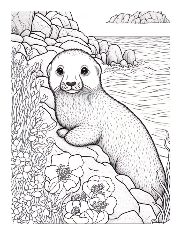 Free Mystical Creature Coloring Page 47