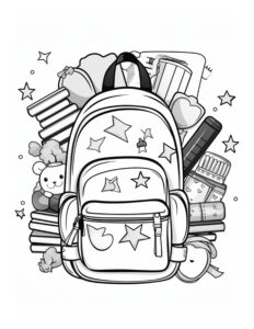Free Back to School Coloring Page 31