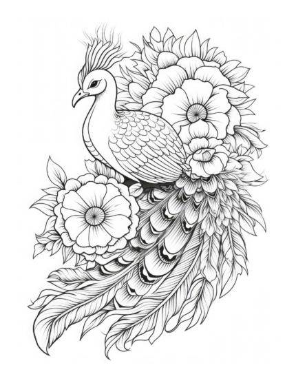 Free Bird Coloring Page 63