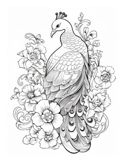 Free Bird Coloring Page 9
