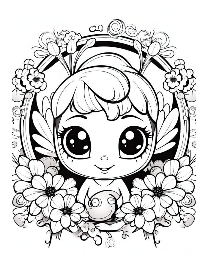 Free Ladybug Girl Coloring Page