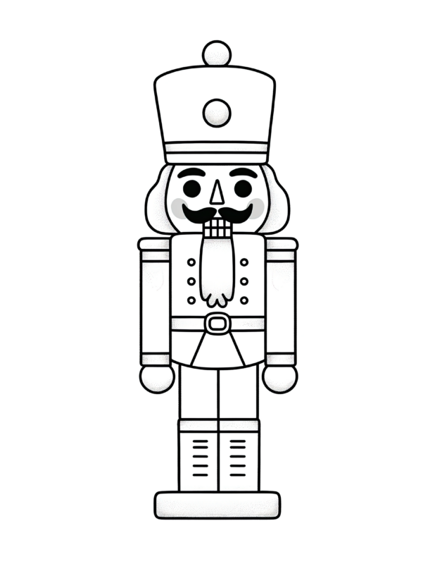 Nutcracker 2 Coloring Page