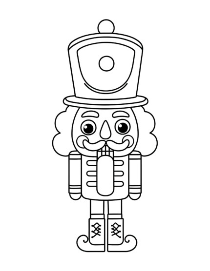 Nutcracker Coloring Page