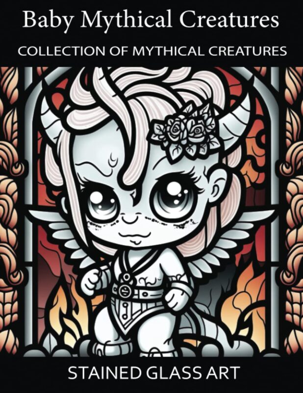 Baby Mythical Creatures Coloring Book