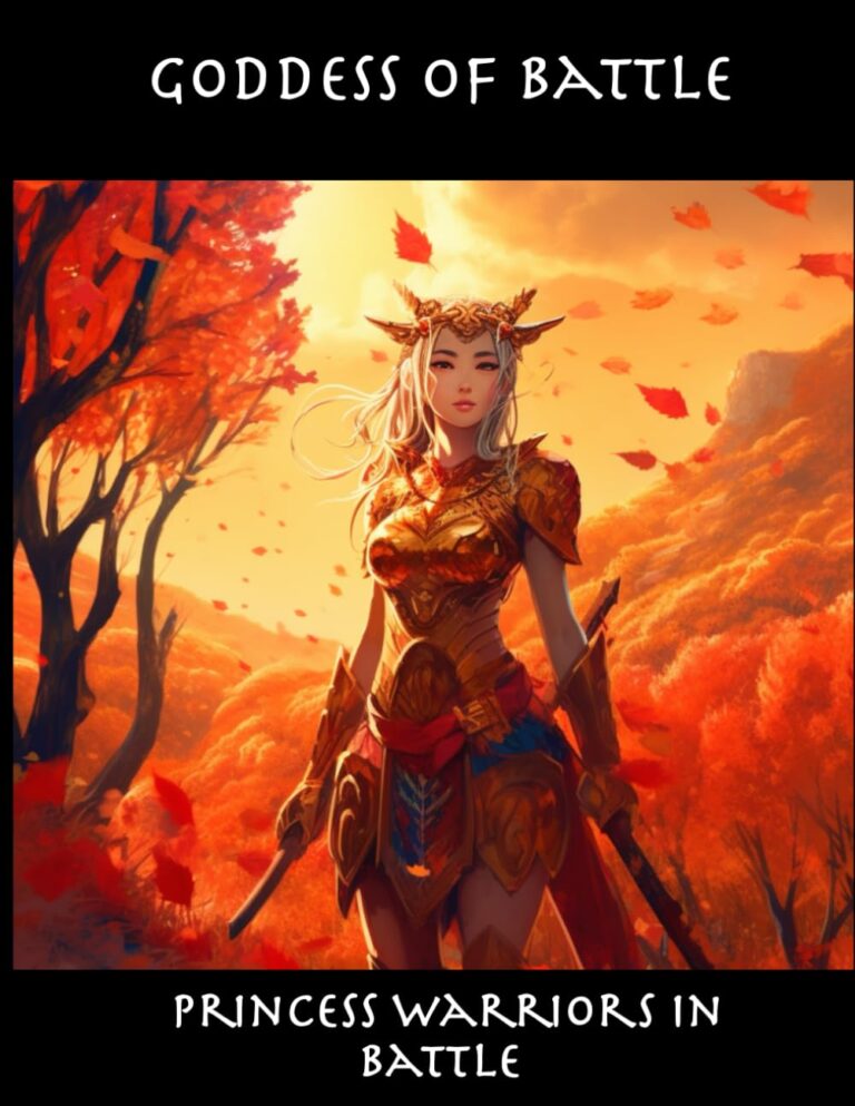 Goddess of Battle - Princess Warrior Coloring Book