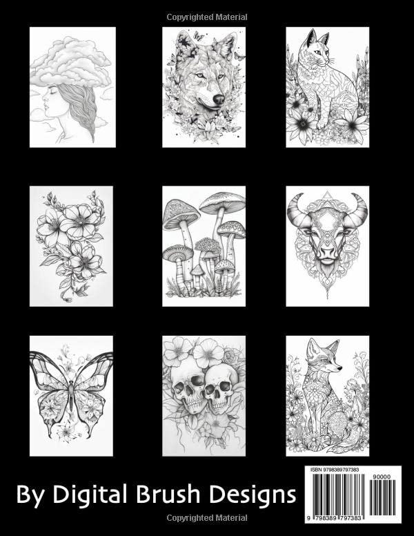 Ink Therapy- Tattoo Coloring Book