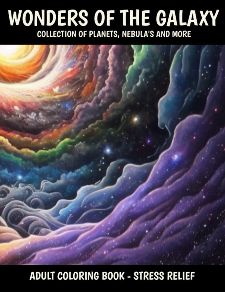 Wonders of the Galaxy Coloring Book for Adults