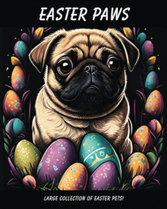 Easter Paws Coloring Book