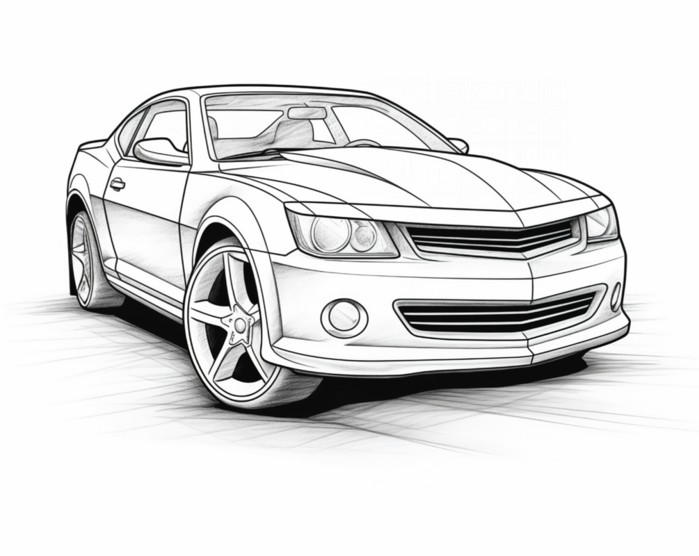 Free Printable Chevrolet Cavalier Coloring Page For Kids And Adults