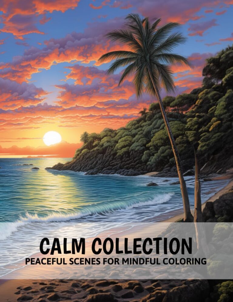 Calm Collection Coloring Book for Adults