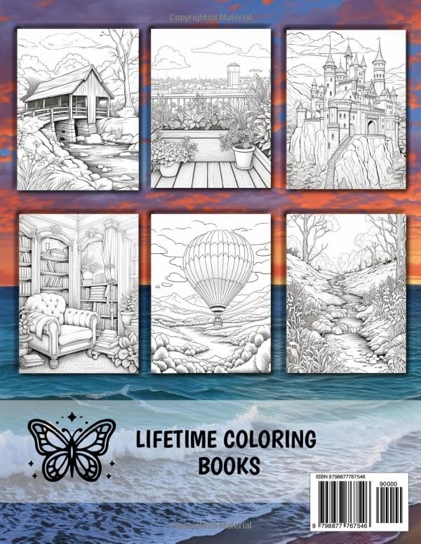 Calm Collection Coloring Book for Adults